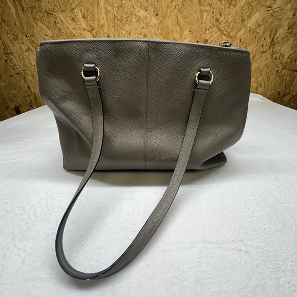Coach Stanton Carryall, Grey Birch, Missing Shoulder Strap For Crossbody - Picture 3 of 14